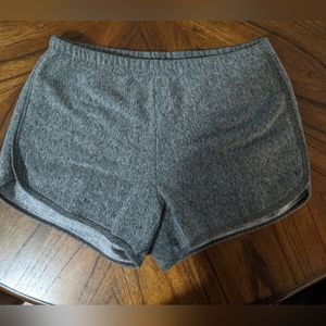 American Apparel grey interlock shorts - XL